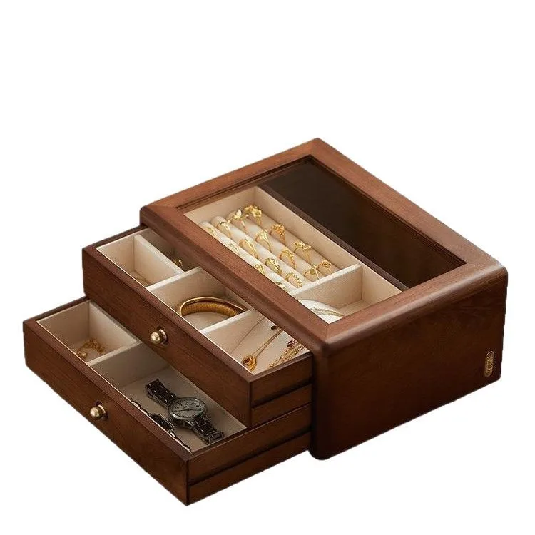 대용량 다층 보관함 귀걸이 목걸이 보석 항산화