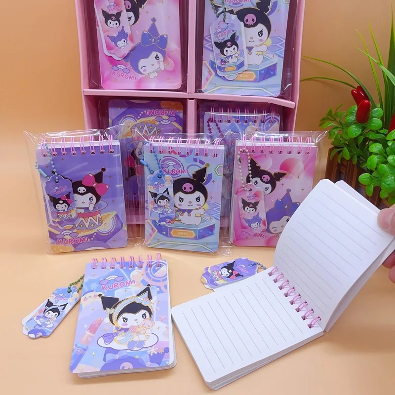 20pcs New A7 Cartoon Flip Up Coil Notebook For Children, Small And Portable Notebook, Student Fun Writing Notebook Gift