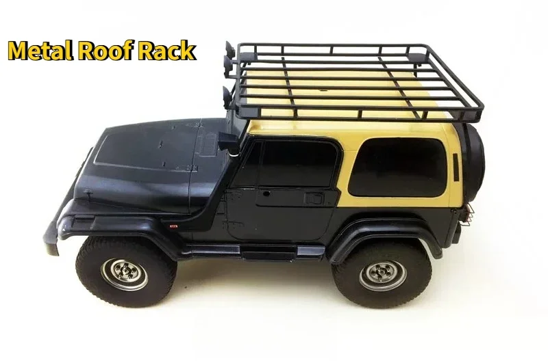 Offroad RC Crawler Custom Metal Roof Rack 1/10 For Tamiya CC01 Chassis Heavy Duty Upgrade Decor Modification Replacement Parts