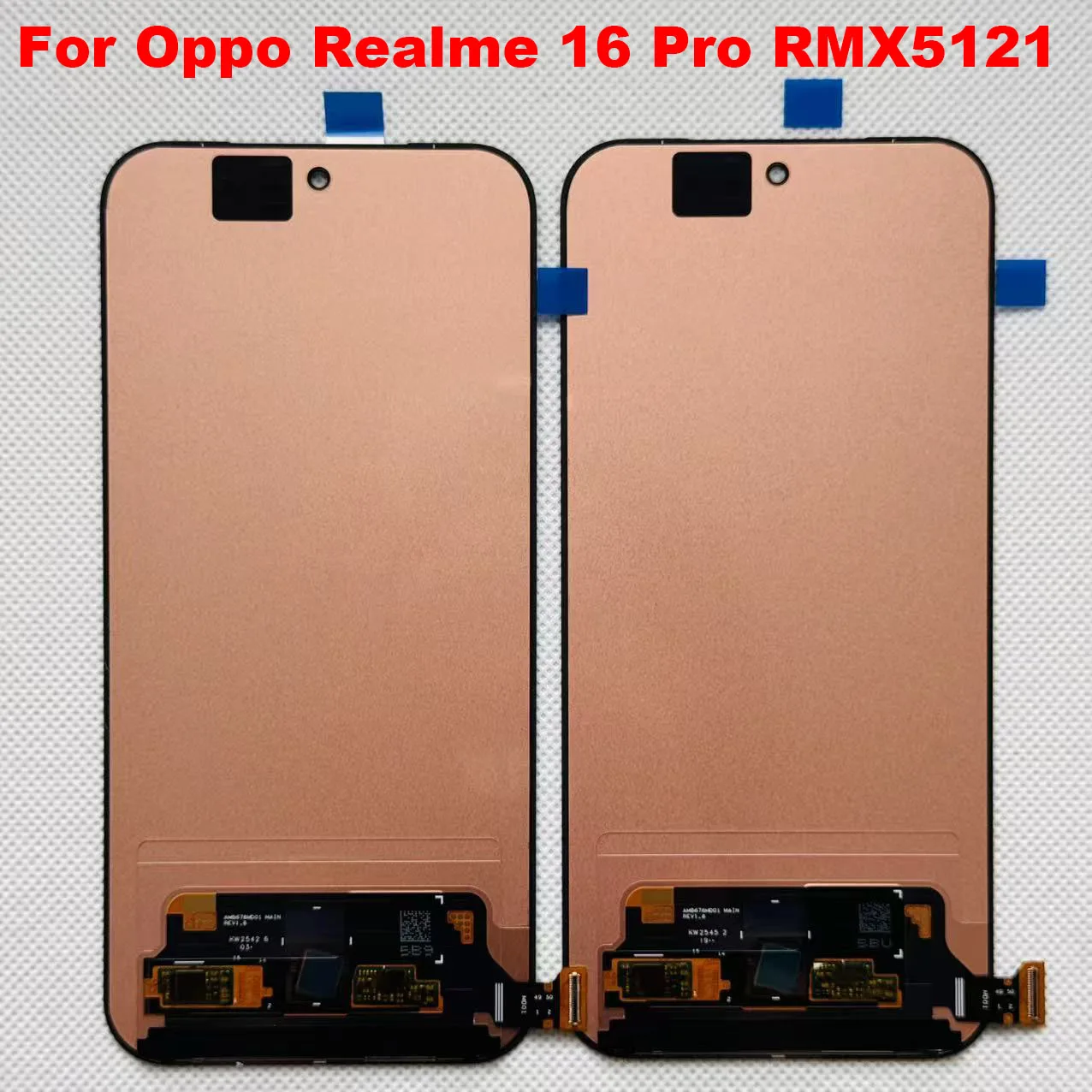 Original AMOLED New 6.78'' For Oppo Realme 16 Pro RMX5121 Lcd Display Screen Touch Digitizer for Realme 16 Pro+ RMX5131 LCD