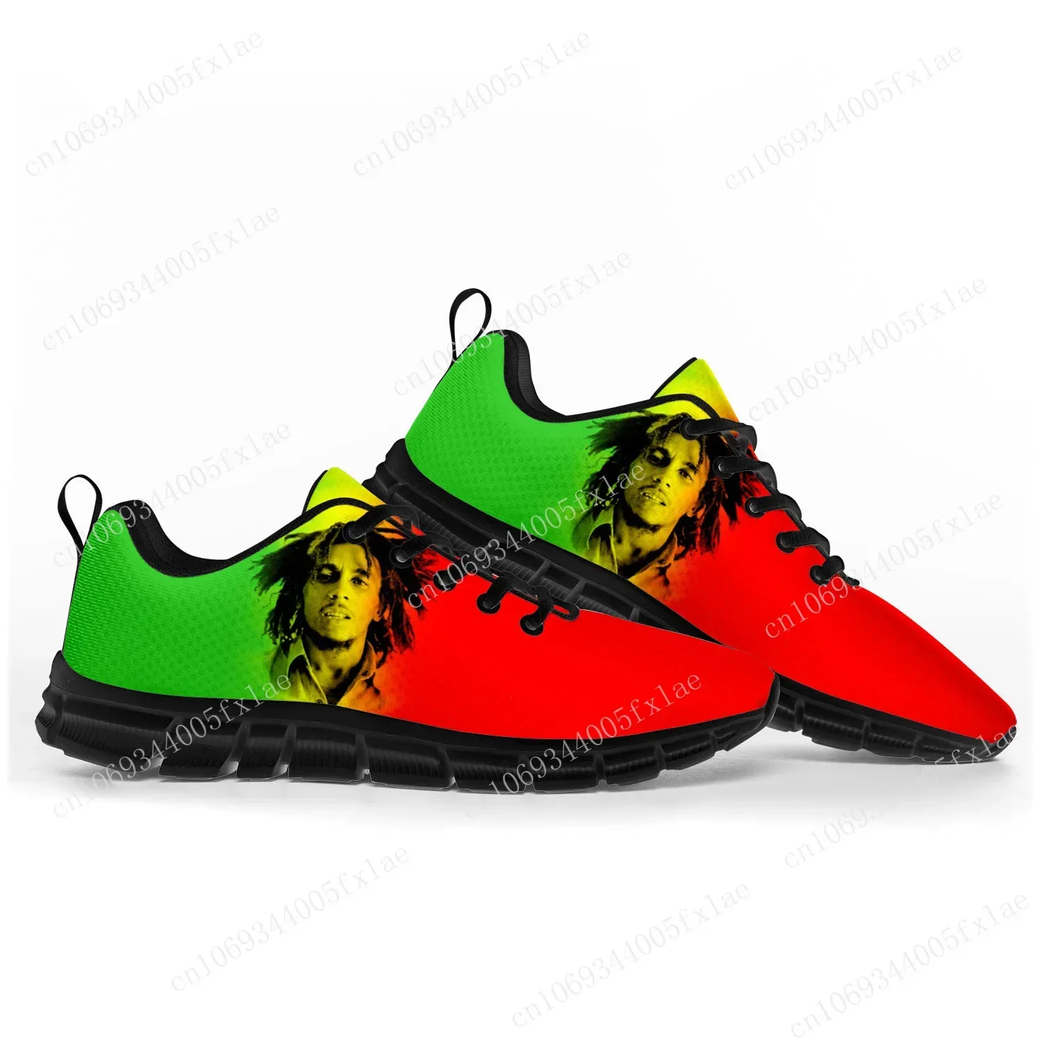 Reggae Rock Music Star Bob Marley Sports Shoes Mens Womens Teenager Sneakers Custom High Quality Couple Shoes