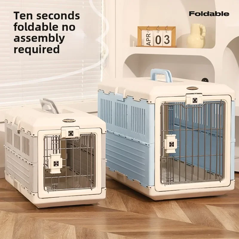 Cat Carrier Pet Carrier Cat Backpack Bag Cat Transport Small Animal Carrier Flight Case Portable Special Folding Dog Cage