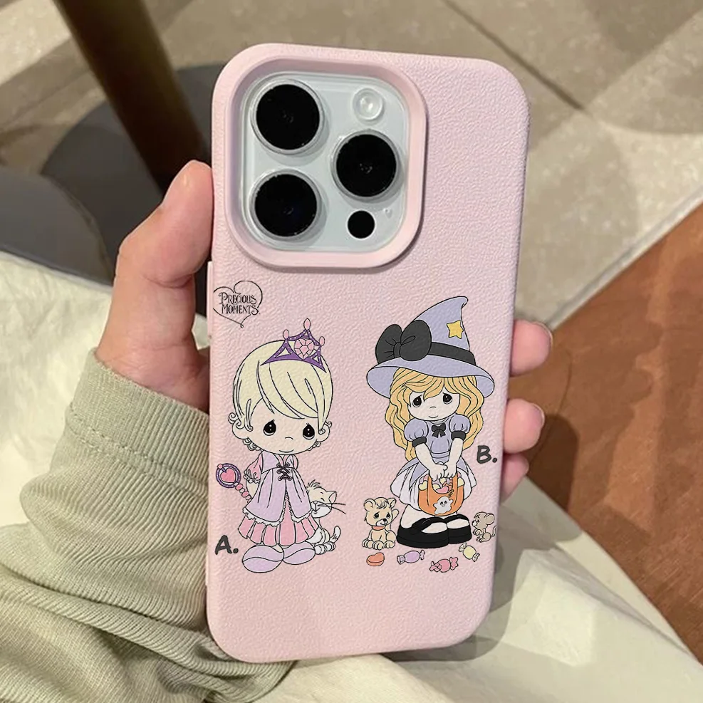 Cartoon P-Precious M-Moments Lichee leather pattern Phone Case For iPhone  17 16e 16 15 14 13 12 11 Air Pro Max Plus X XR XSMax - AliExpress 202192403