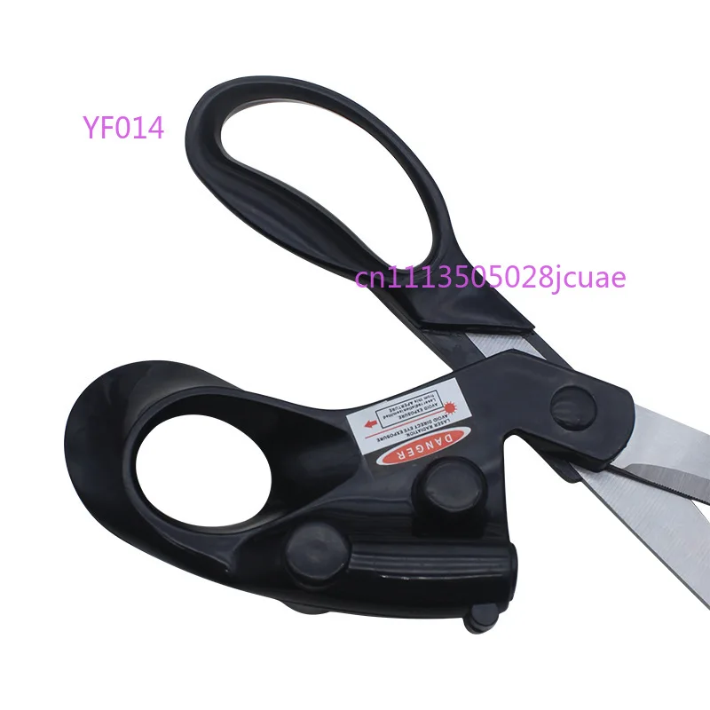 

Household Infrared Laser Scissors Stainless Steel Multifunctional Office Tailor Cutting Scissors Wholesale