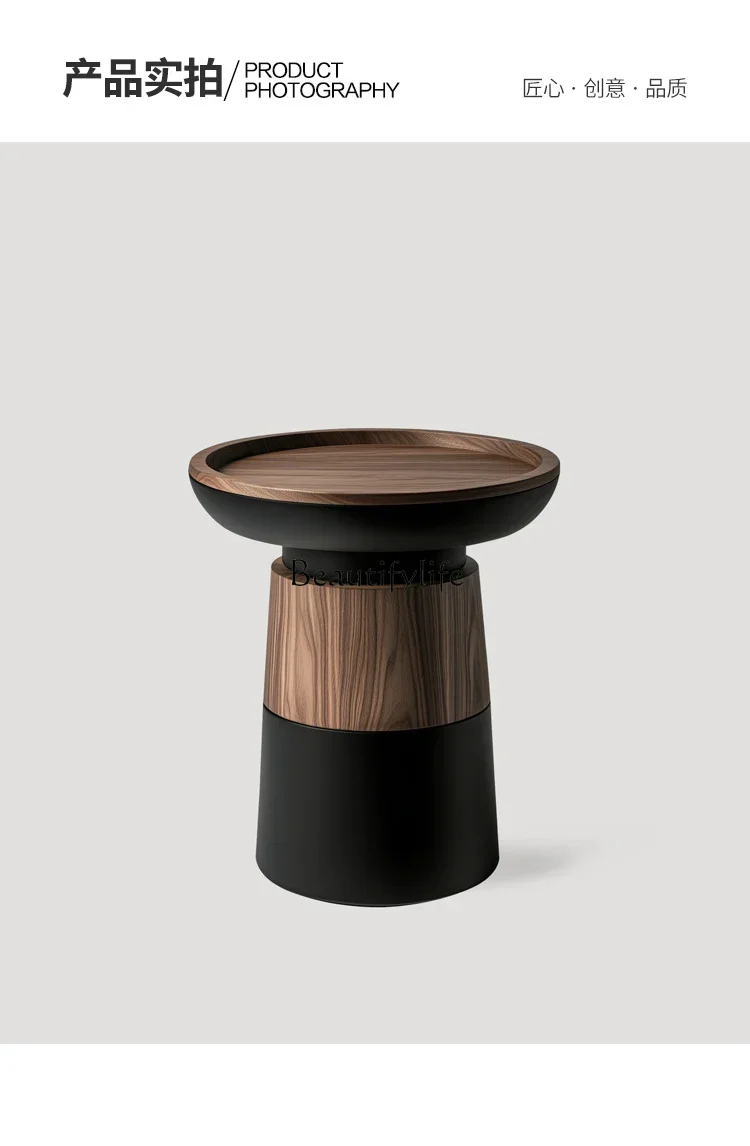 D06 حافة الخشب الصلب في العصور الوسطى عدد قليل من زاوية الأريكة الفاخرة الخفيفة والراقية وعدد قليل من الجوز