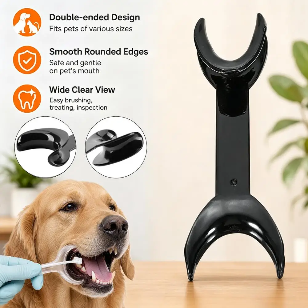 Dental Double Head T-Shape Mouth Opener Cheek Lip Retractor Intraoral Opener Spreader 2 Sizes Teeth Whitening Dentistry Material