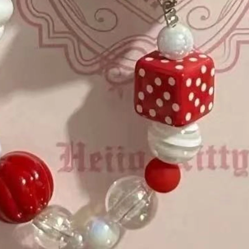 2025 Nowy Różowy Wisiorek Uroczy Kreskówkowy Kot KT Z Koralikami Ozdoba na Telefon Komórkowy Mała i Wykwintna Dekoracja Zawieszka do Torby