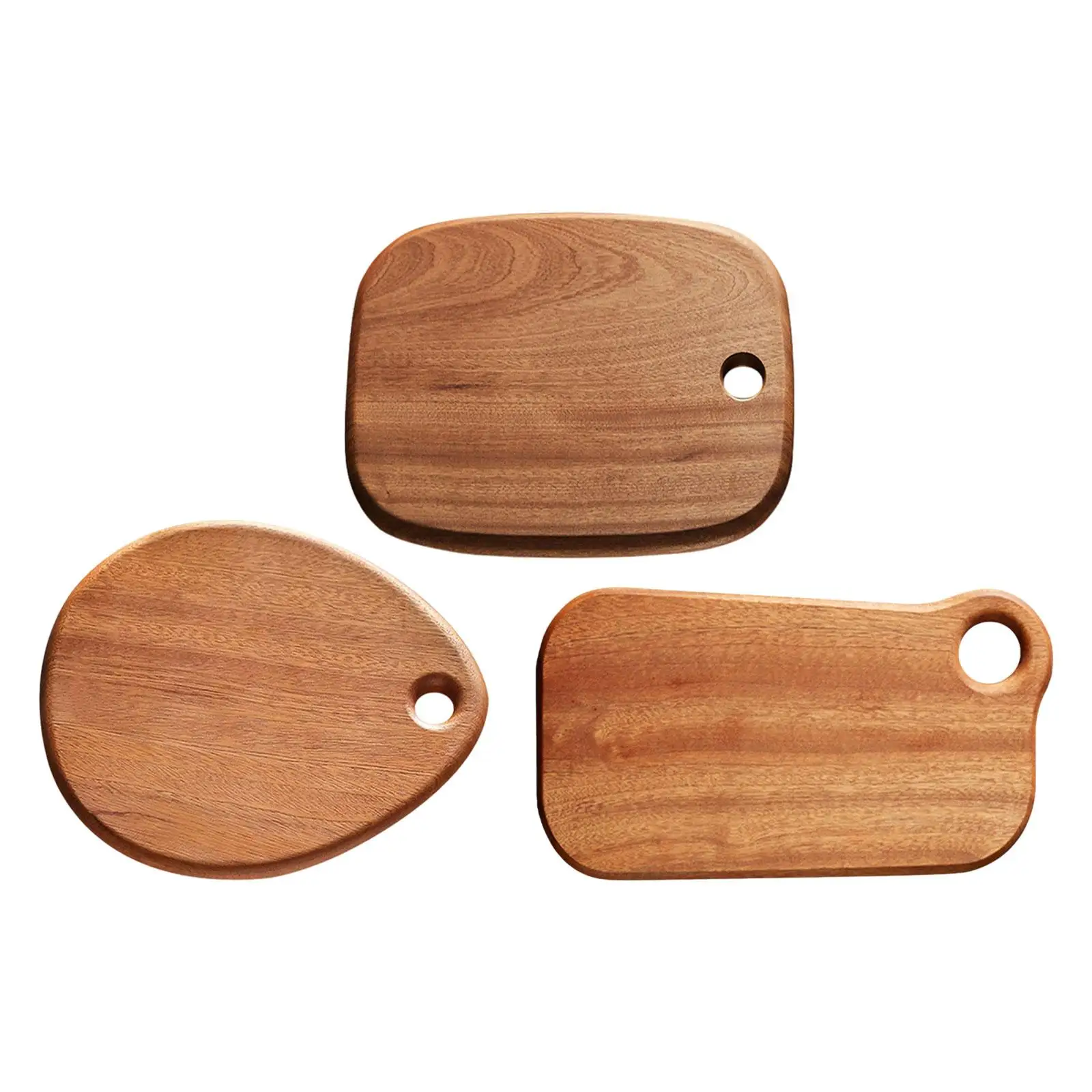 

Wood Cutting Board Heavy Duty Serving Tray for Bread Carving Meat Vegetables