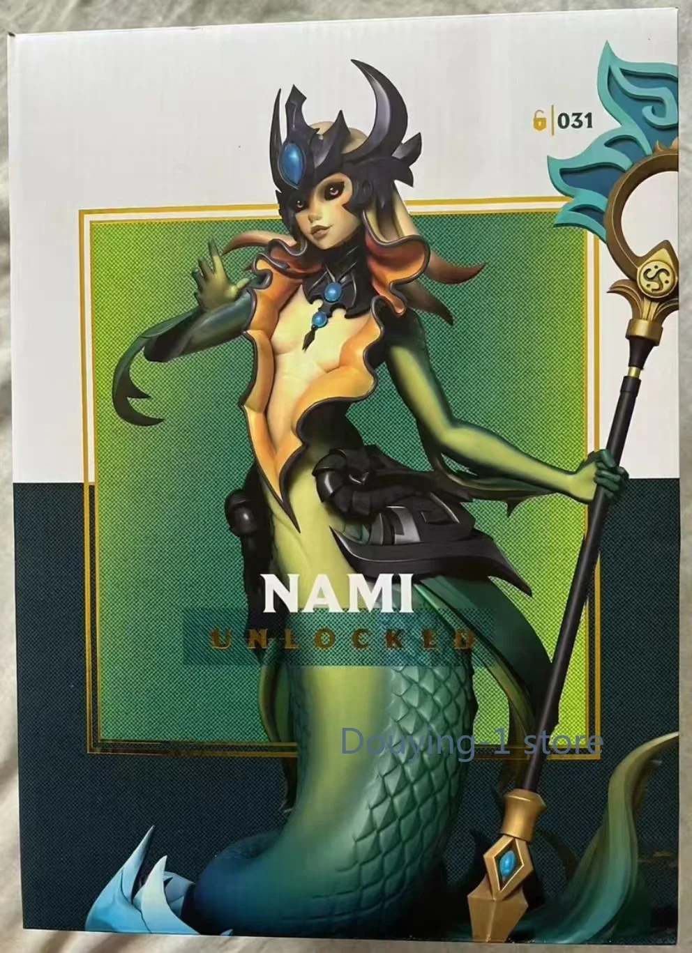

In Stock League of Legends, LOL Tidal Wave Mermaid Nami Medium Sculpture Doll Decoration Game Peripheral