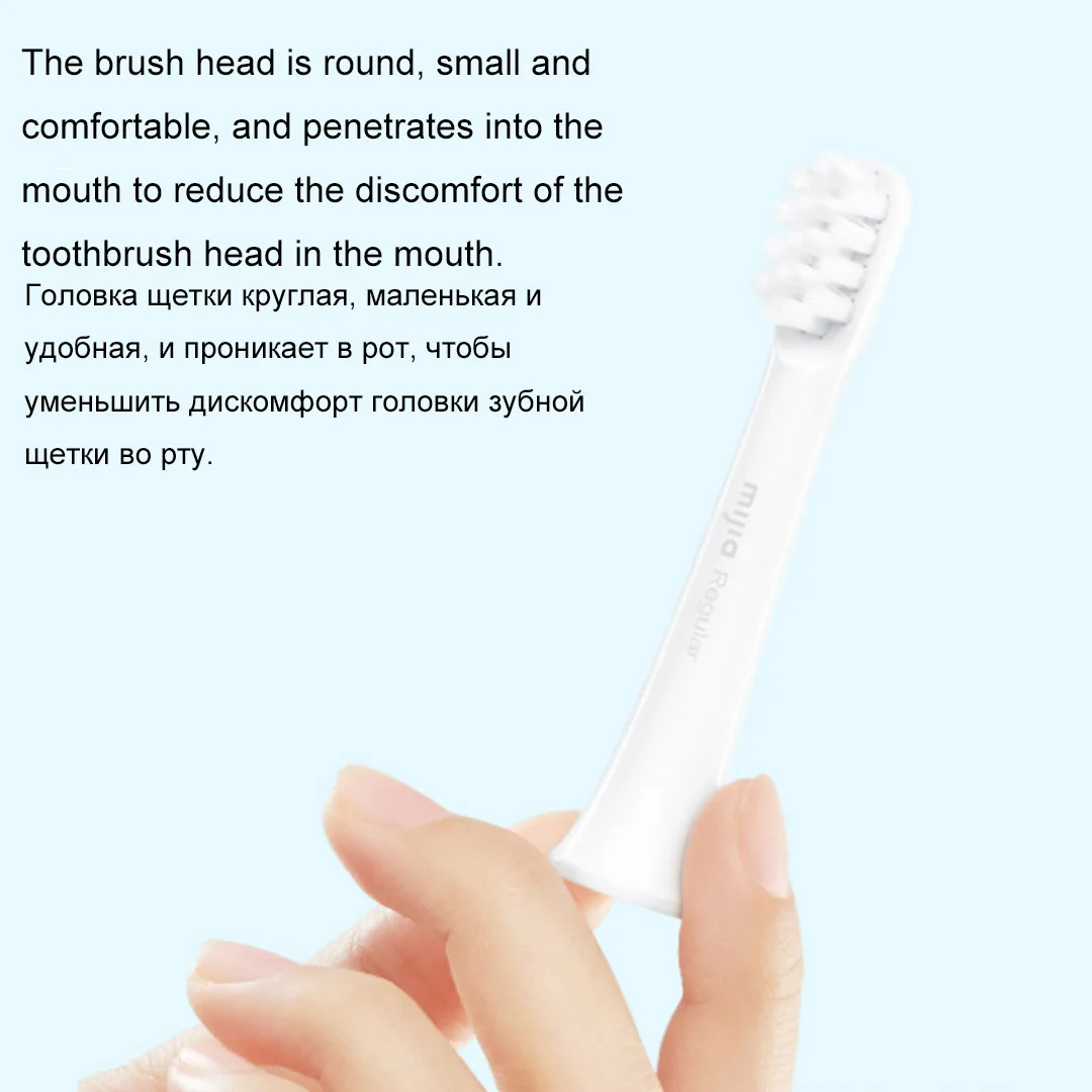 Original MIJIA T100 Toothbrush Replacement Teeth Brush Heads Mijia T100 Electric Oral Deep Cleaning Toothbrush Heads