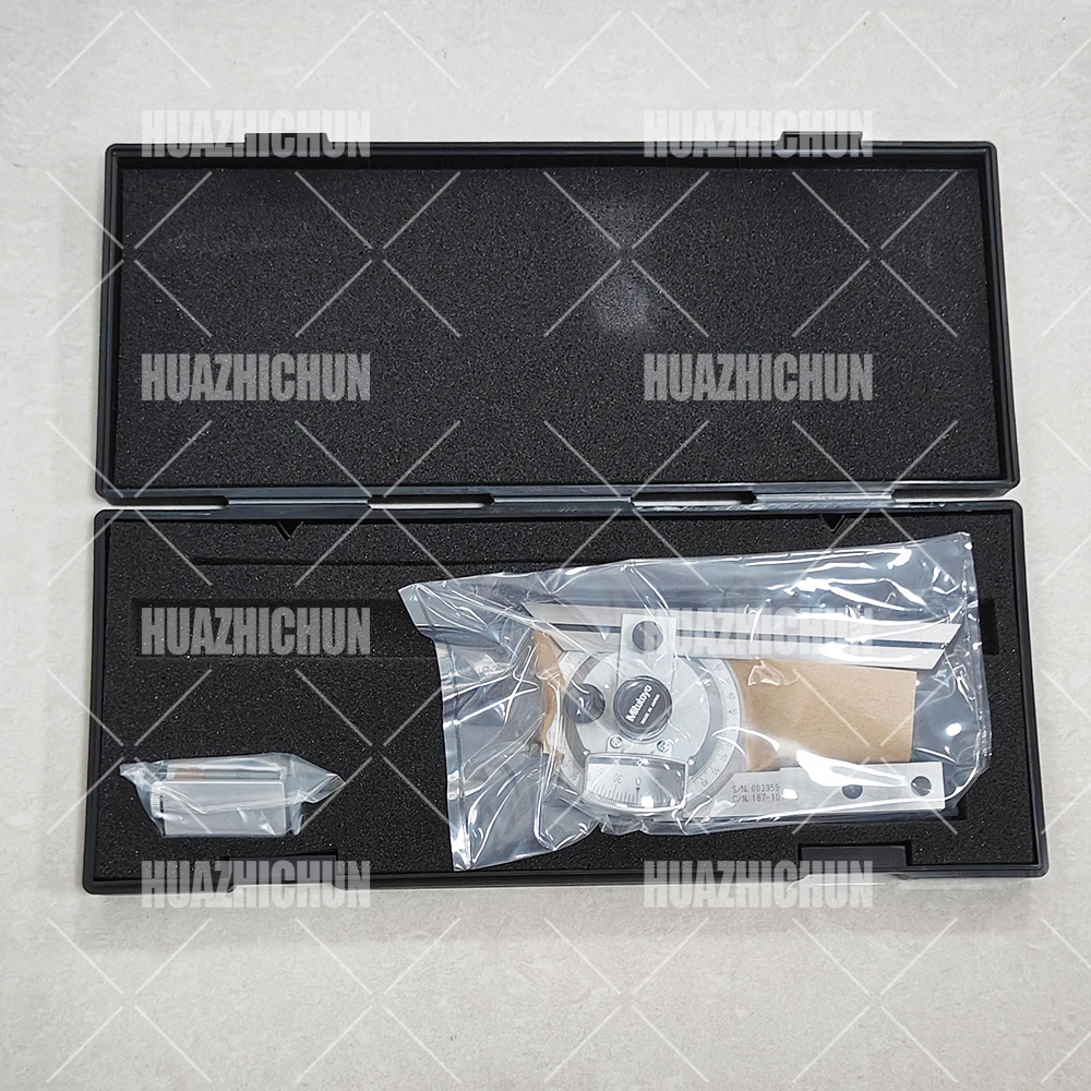 HUAZHICHUN 187-907 High precision spiral micrometer thickness gauge Industrial grade calipers