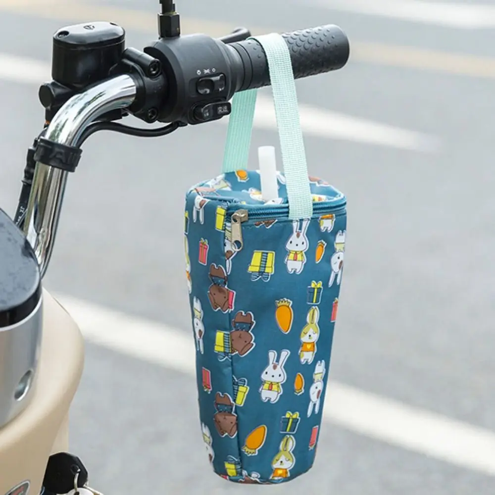 Portable Heat Preservation Milk Tea Tote Bag Carrying Cloth Insulated Cup Cover Traveling Eco-friendly Cup Holder