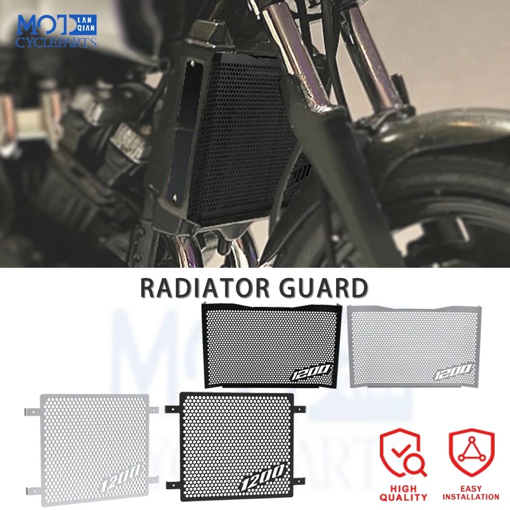 

VMAX 1200 Accessory Motorcycle FOR YAMAHA VMAX V-MAX 1200 Radiator Grille Guard Cover Protection 1985-2003-2004-2005-2006-2007