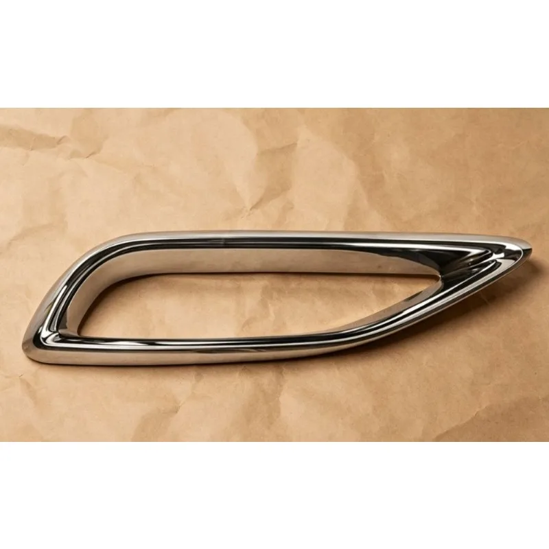 Right Left Chrome Plated Frame Muffler Exhaust Decoration Under Rear Bumper for Changan Reton CC 2019