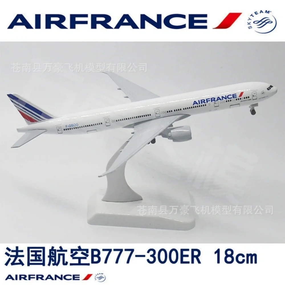 20 سنتيمتر B777 سلسلة الخطوط الجوية دييكاست نموذج طائرة معدنية 1/400 مقياس طائرة مصغرة عدة مع حامل شاشة لسطح المكتب الزينة
