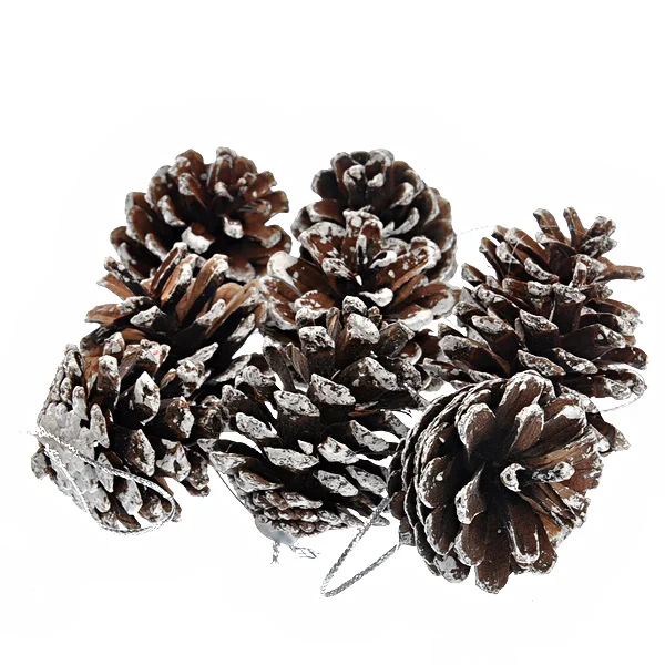 Seasonal Decorations Autumn Christmas Tree Pine Nut Ornaments Natural Accessories