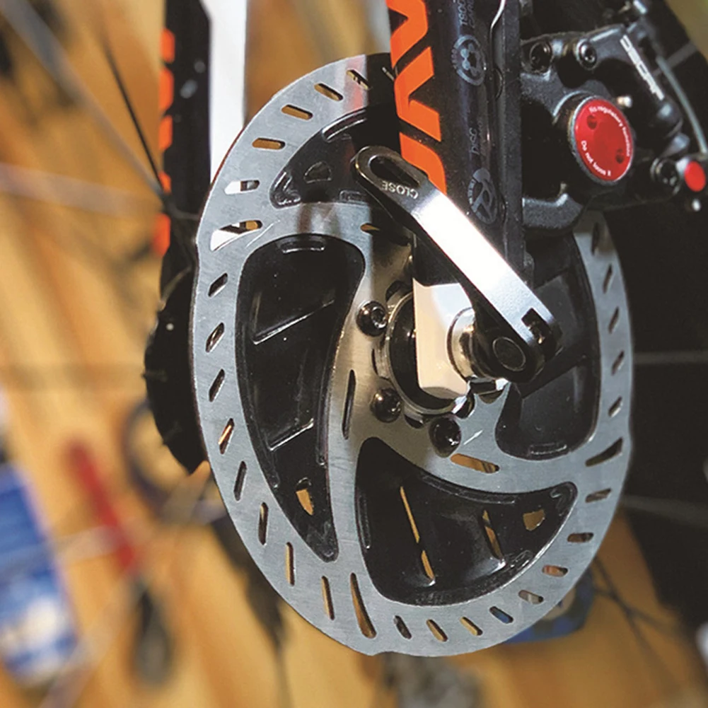 دراجة مكبح قرصي الدوارات 6 بوصة دراجة المبرد دراجة هوائية جبلية زعانف التبريد مكابح السيارات مع البراغي للدراجات الطريق الجبلية #4