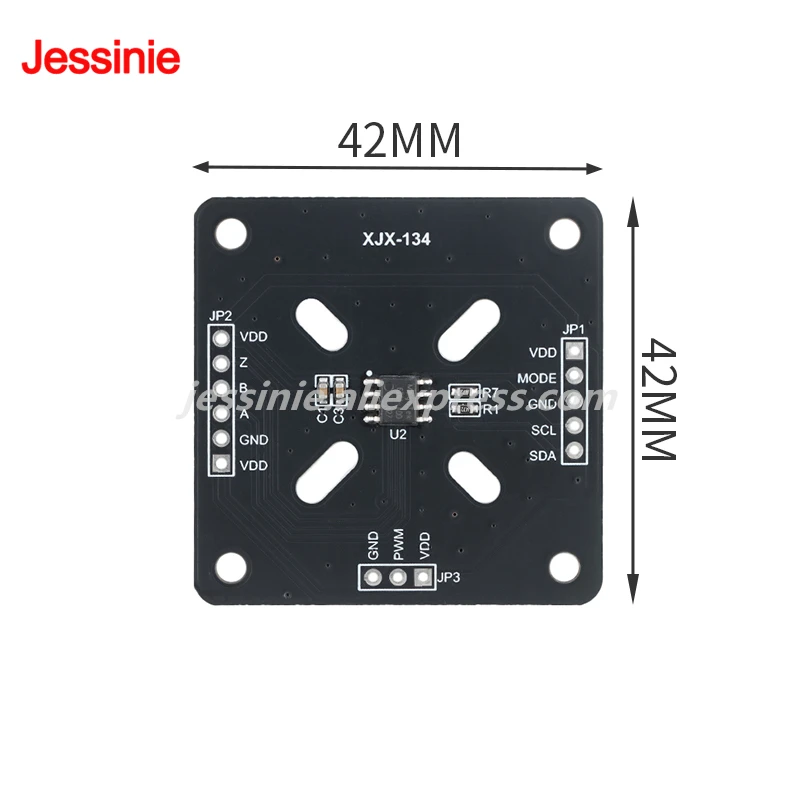 1-5PCS MT6701CT MT6701 MT6816CT MT6816 Magnetic Encoder/Switch/Magnetic Angle Sensor Module Test Evaluation Board for Motor PWM