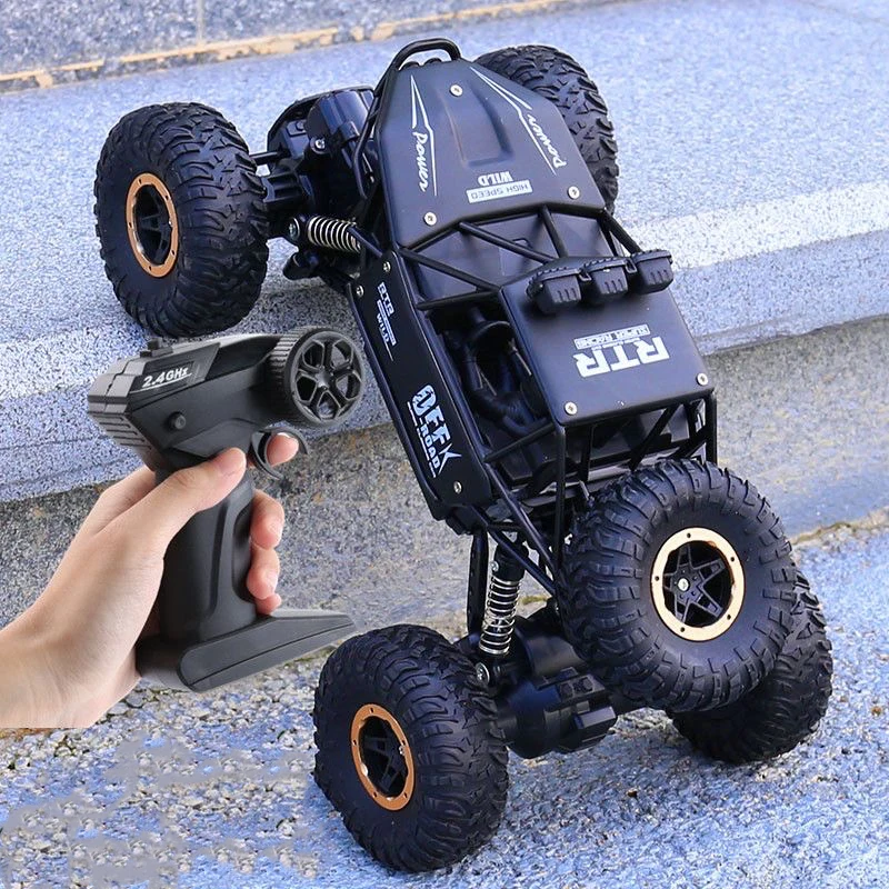 1:18 Legering Rock Crawler 4wd Off-Road Rc Auto 2.4G 4X4 Rijden Klimmen Afstandsbediening Auto Speelgoed Voor Kinderen Jongens Geschenken 5514