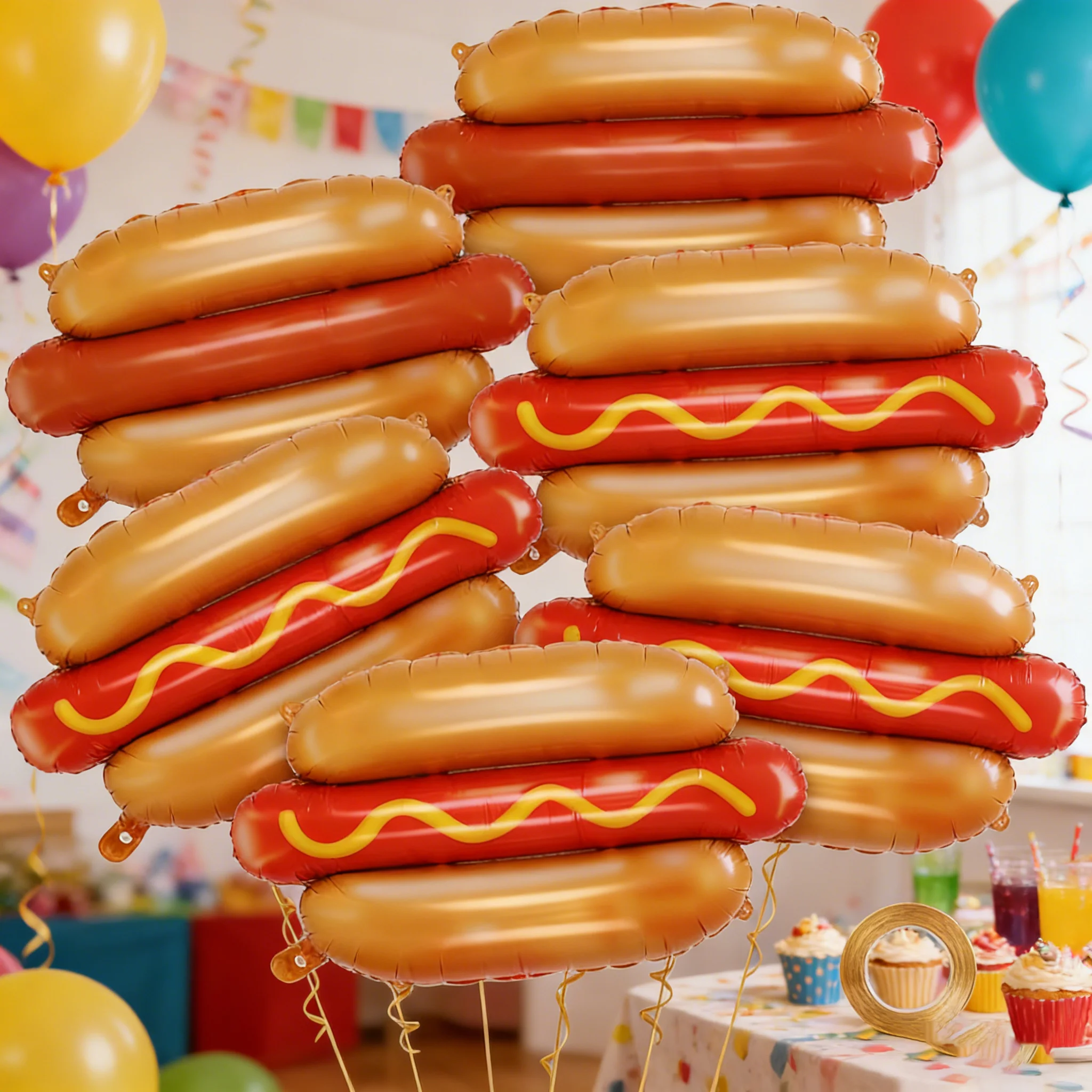 Balões de cachorro-quente giga - Food Giant Snacks avaliação e preço