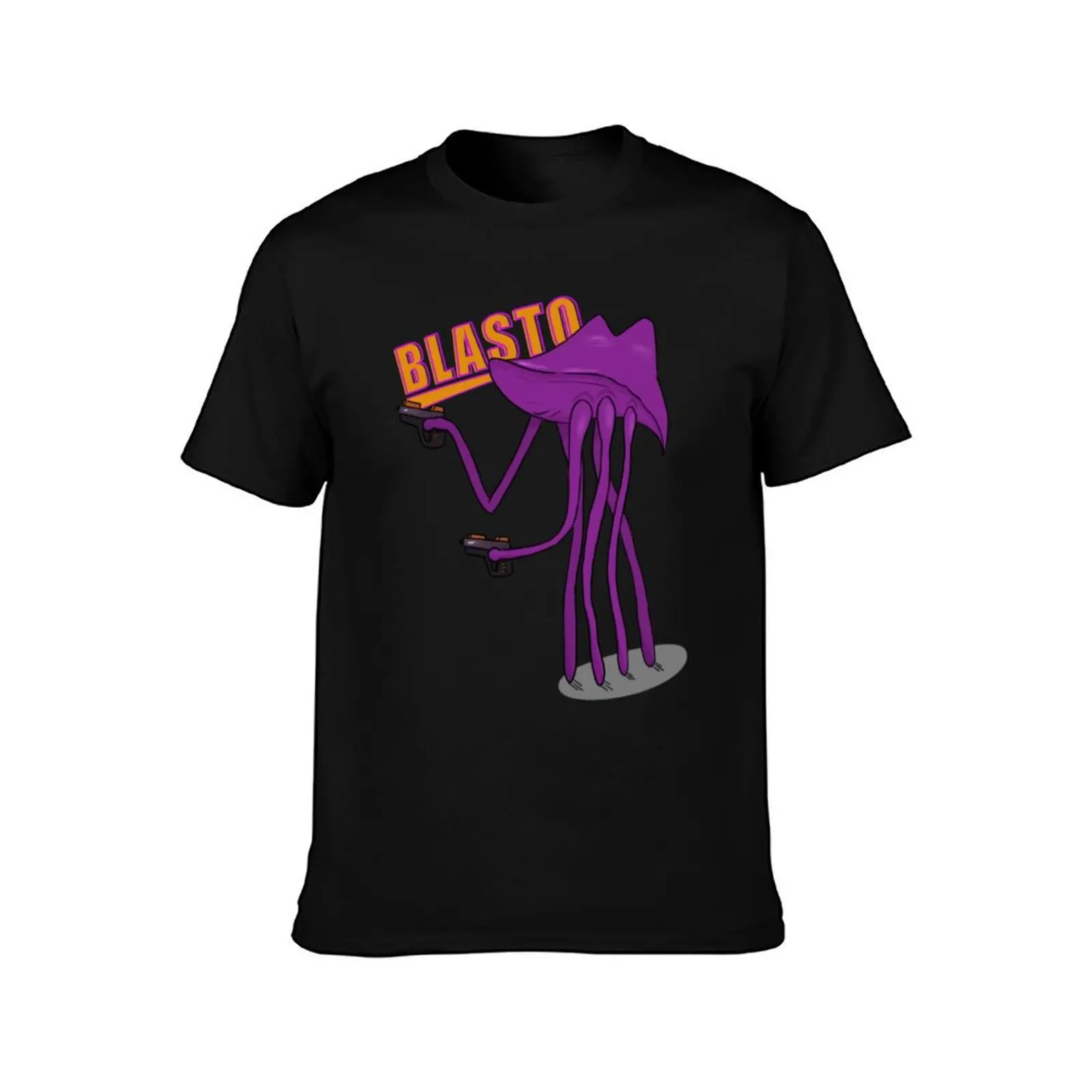 Blasto - Badass Hanar Spectre T-Shirt Gym Wear Breathable Short Sleeve Tee T-Shirt