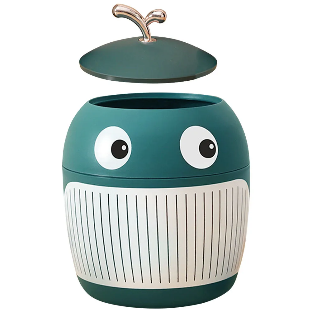 سلة مهملات سطح المكتب الصغيرة، تصميم أنيق صغير الحجم لطاولة المكياج، سطح الطاولة، الحمام، غرفة النوم، المكتب، سهل الفارغ، المدمج