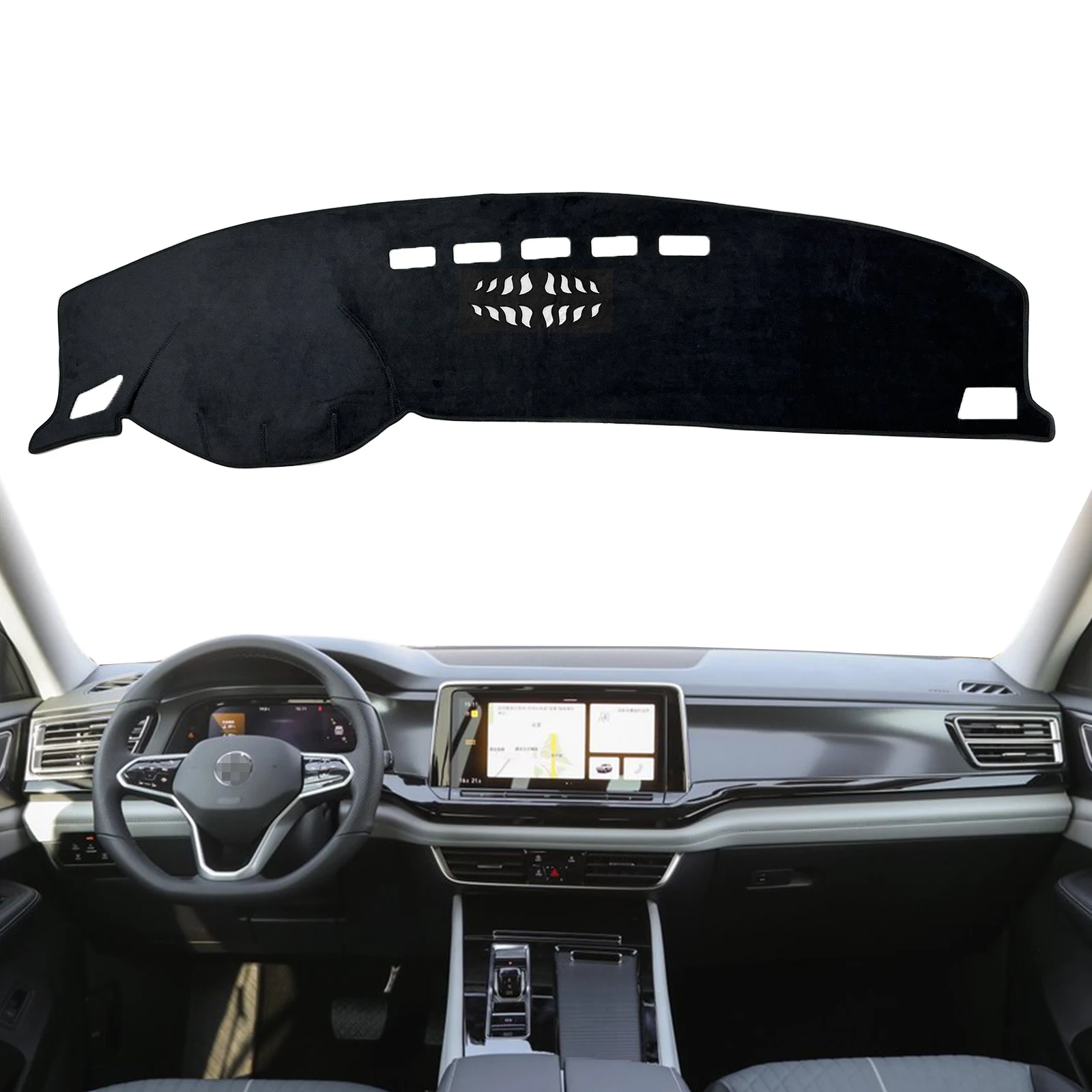 Dashboard Cover Pad for VW Atlas 2024 2025 Teramont Dashmat Dash Mat Car Accessories Sunshade Protective Carpet