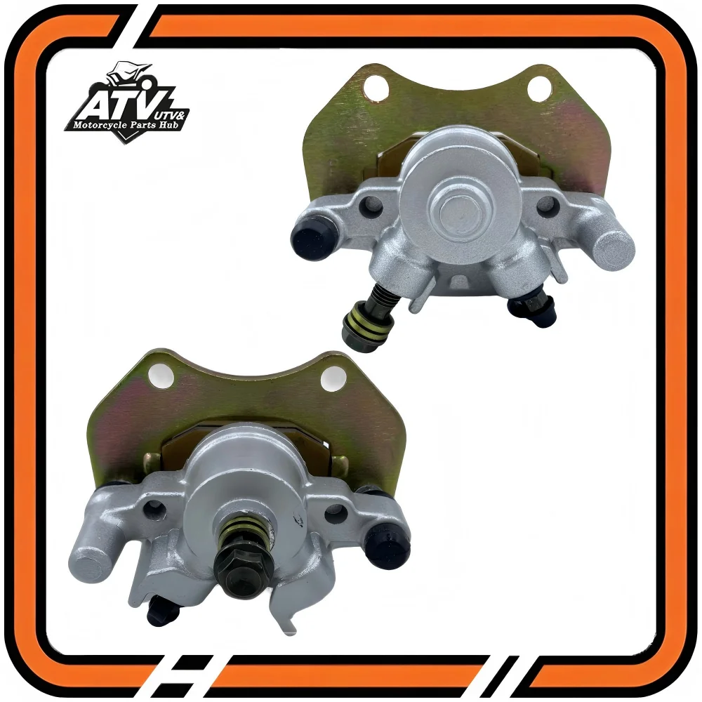 ATV UTV Front Left Right Brake Calipers With pads For Can Am Outlander 330 400 500 650 850 705600575 705600576 Quad bike parts