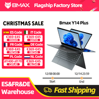 BMAX Y14 Plus Laptop 14 inch Notebook Windows 11 16GB RAM 512GB SSD 1920*1080 IPS Intel N150 laptops Computer
