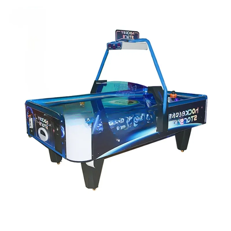 Air Hockey Machine Game Tempered Glass Table Air Hockey Game Machine