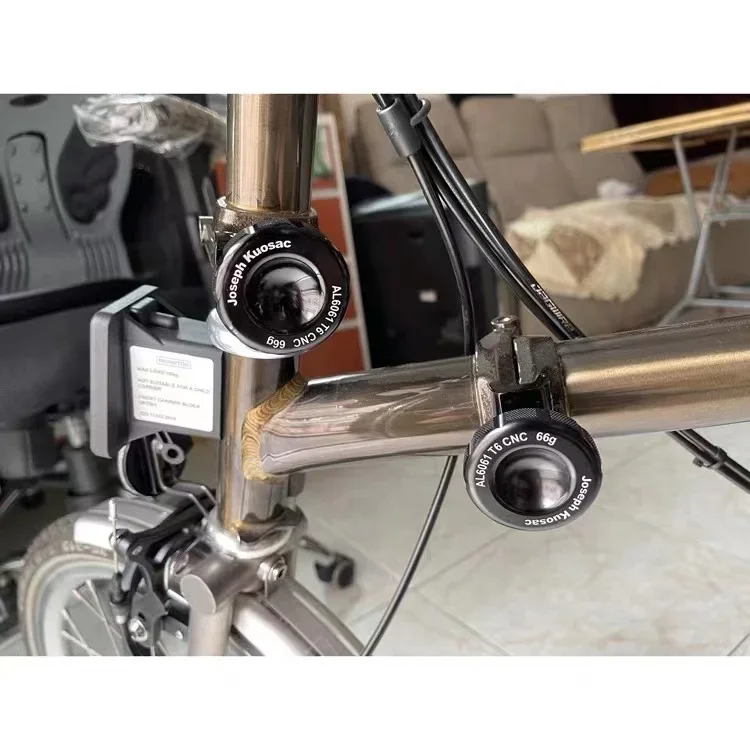 

Тайвань JosePhkuosac для Brompton, идеально подходит для складного велосипеда, ремонт, складная пряжка, ретро-стиль, узор ленты, стиль крана