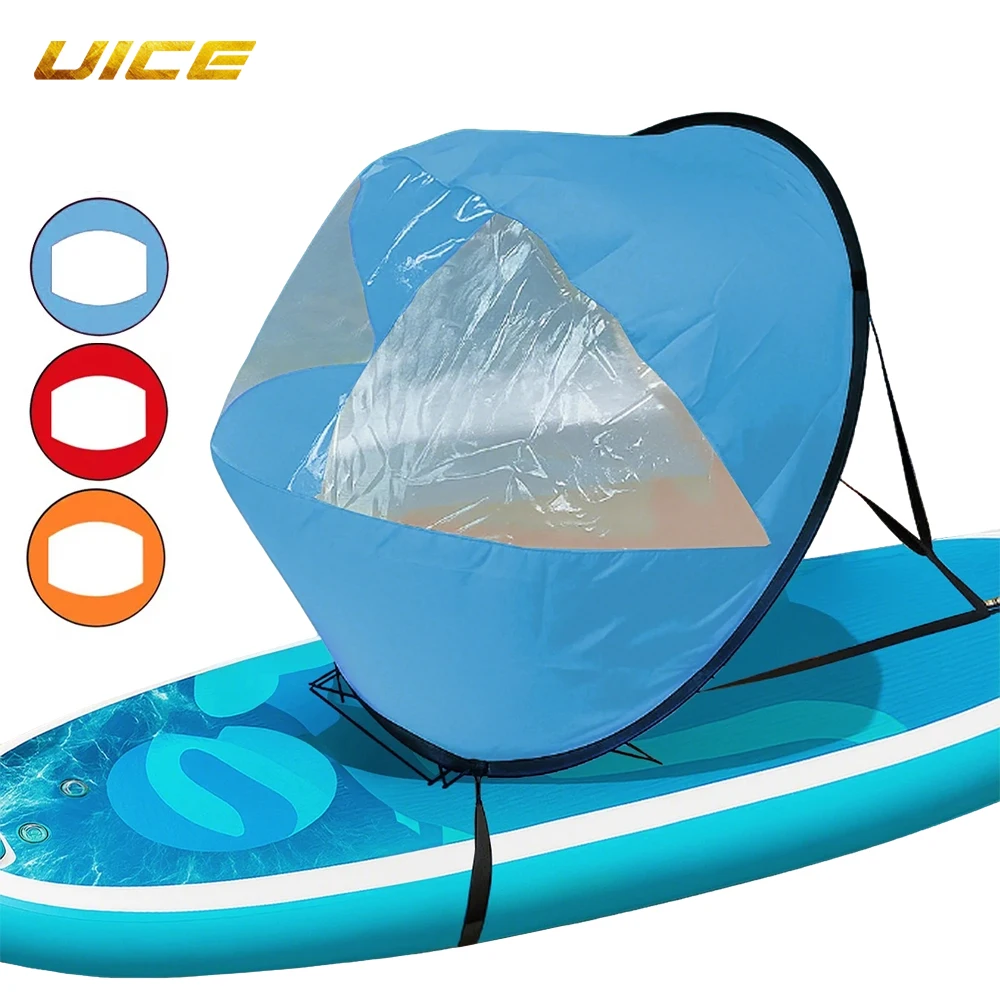 UICE SUP Board Wind Sail 42 pulgadas SUP accesorios 5 colores Kayak remo paletas tabla de Surf Padel Surf deportes acuáticos accesorios para barcos