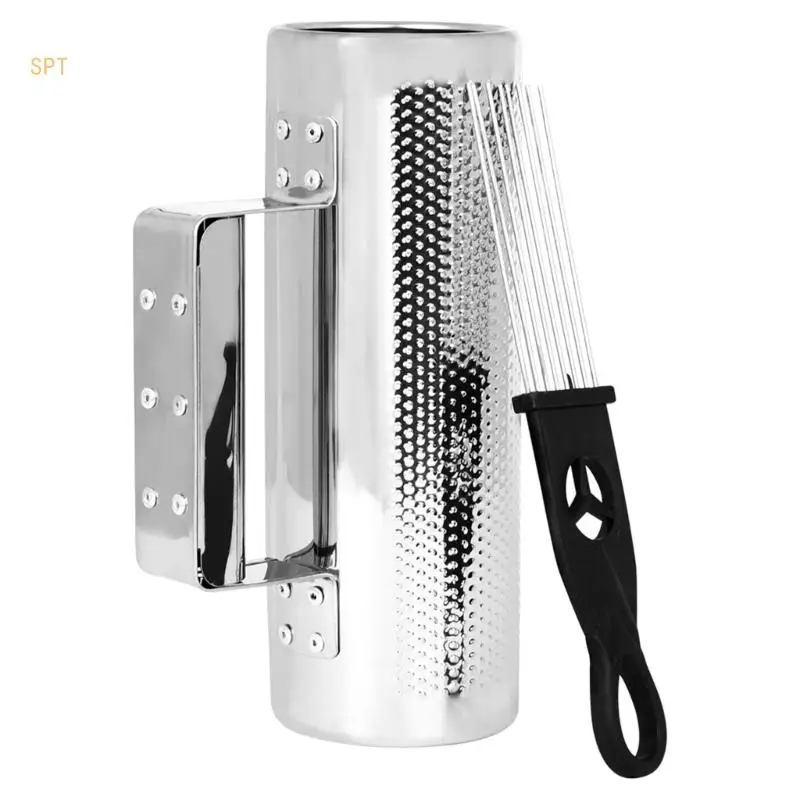 Guira Shaker Latin Percussion Guiro-instrument met schraper voor optredens 714F