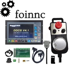 The Latest Ddcsv4.1cnc Independent Controller 3/4 Axis Offline Control System 500khz Support U Disk To Read G Code With Mpg