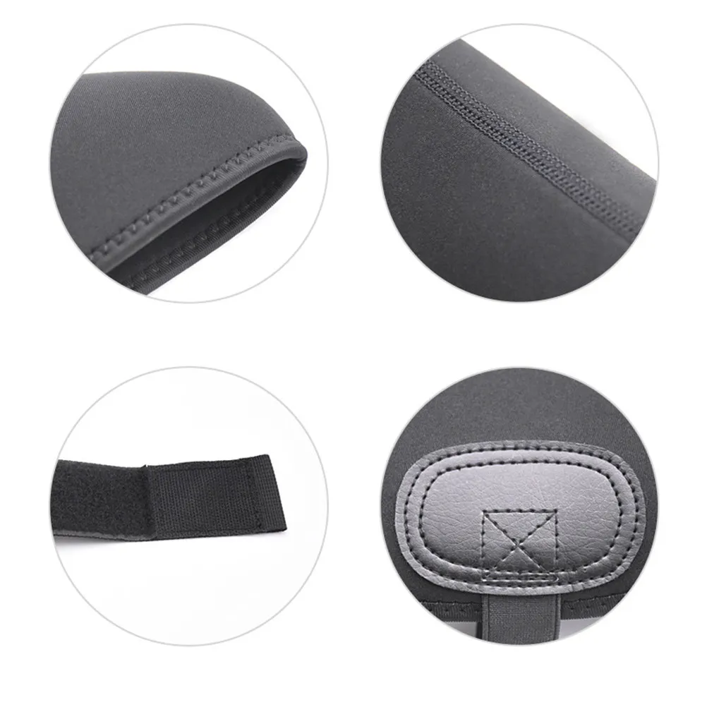 

1Pair Snow Shoe Covers for Skating Windproof Adjustable Hook and Loop Elastic Protective Sleeve Lightweight Foldable Outdoor