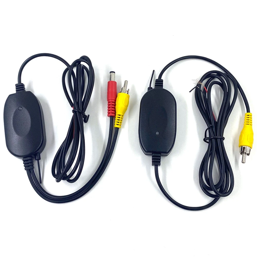 1 Set 2,4 G Wireless Video Sender Empfänger Kit Für Auto Rückansicht Kamera und DVD Monitor Einparkhilfe Fahrzeug CAM