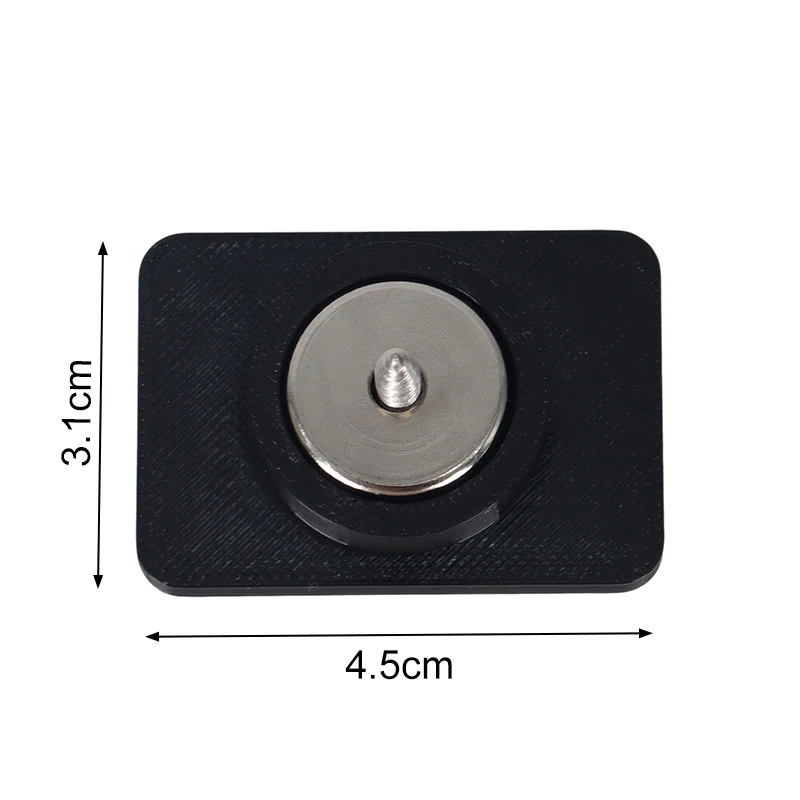 1 Sets Strong Magnetic License Plate Holder With Fastening Screws Universal Black Car Number Plate Bracket For Car RV Caravan
