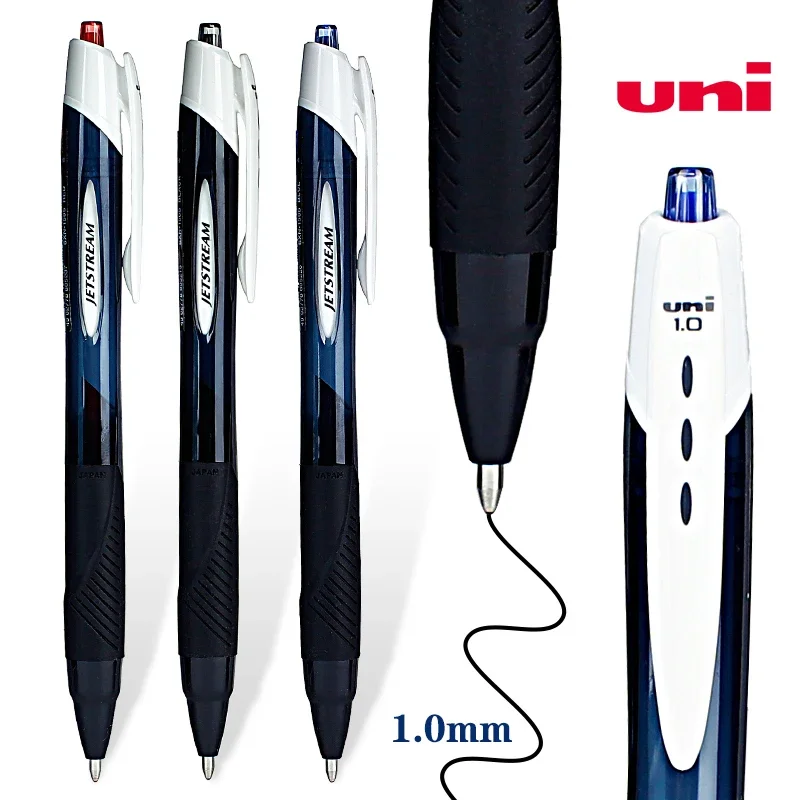 

3 Pcs UNI JETSTREAM Ballpoint Pens SXN-150S Ultra-smooth Medium Oil Pen New Quick-drying Ink 1.0mm Office Stationery Cute Pens