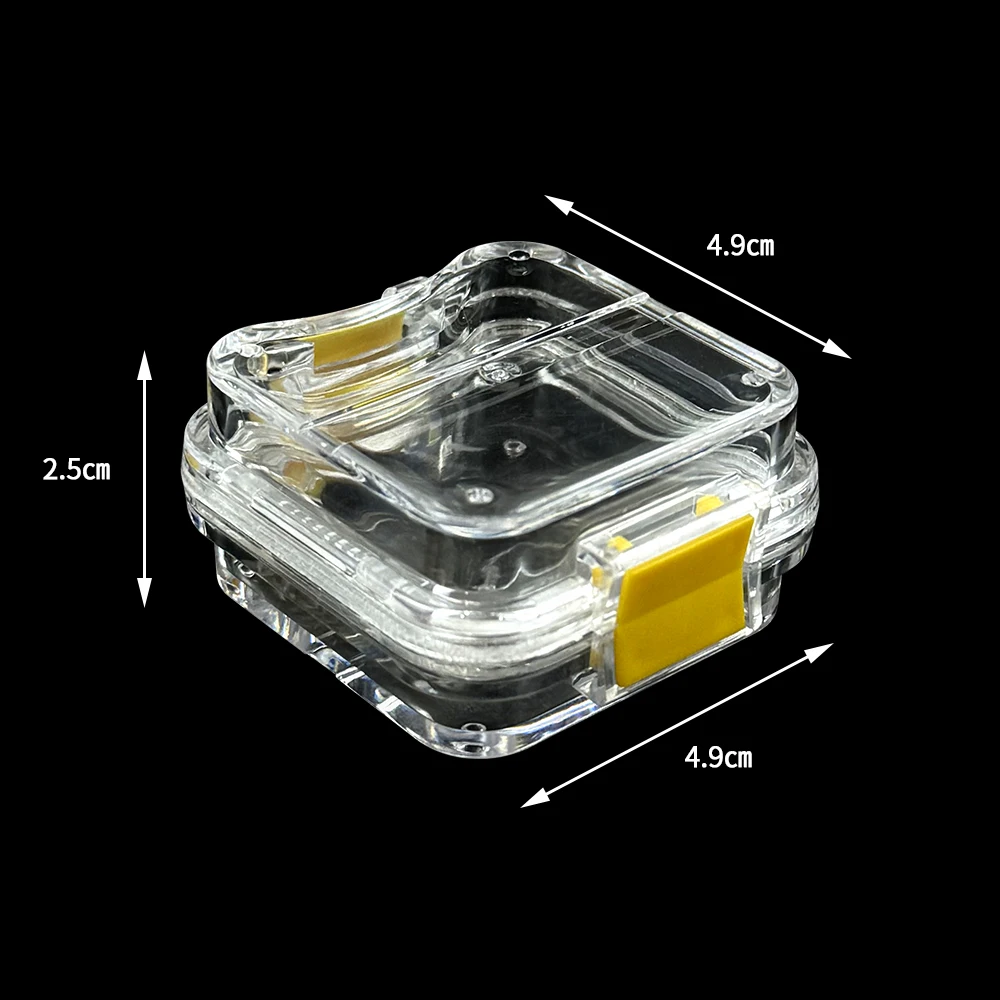 内部にフィルムが入った歯科用歯箱,歯科医用ボックス,ベニア,貯蔵膜,実験室材料,1個