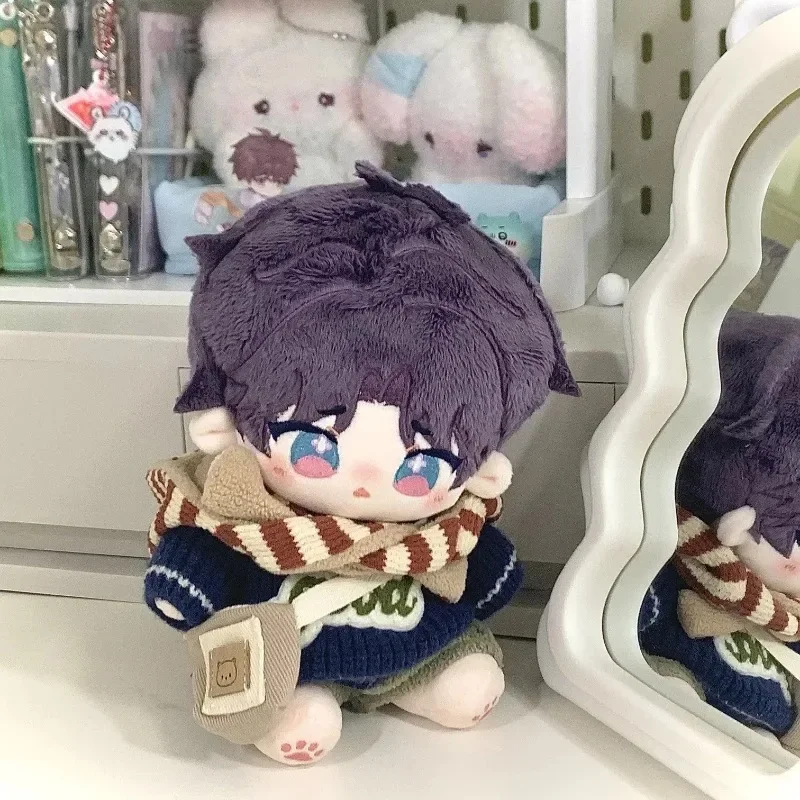 Farcito 20 cm Anime Love e Deepspace Rafayel Peluche Bambola Giocattolo Bel Ragazzo Cotone Corpo Vestire Cosplay Kid Adlut Regalo