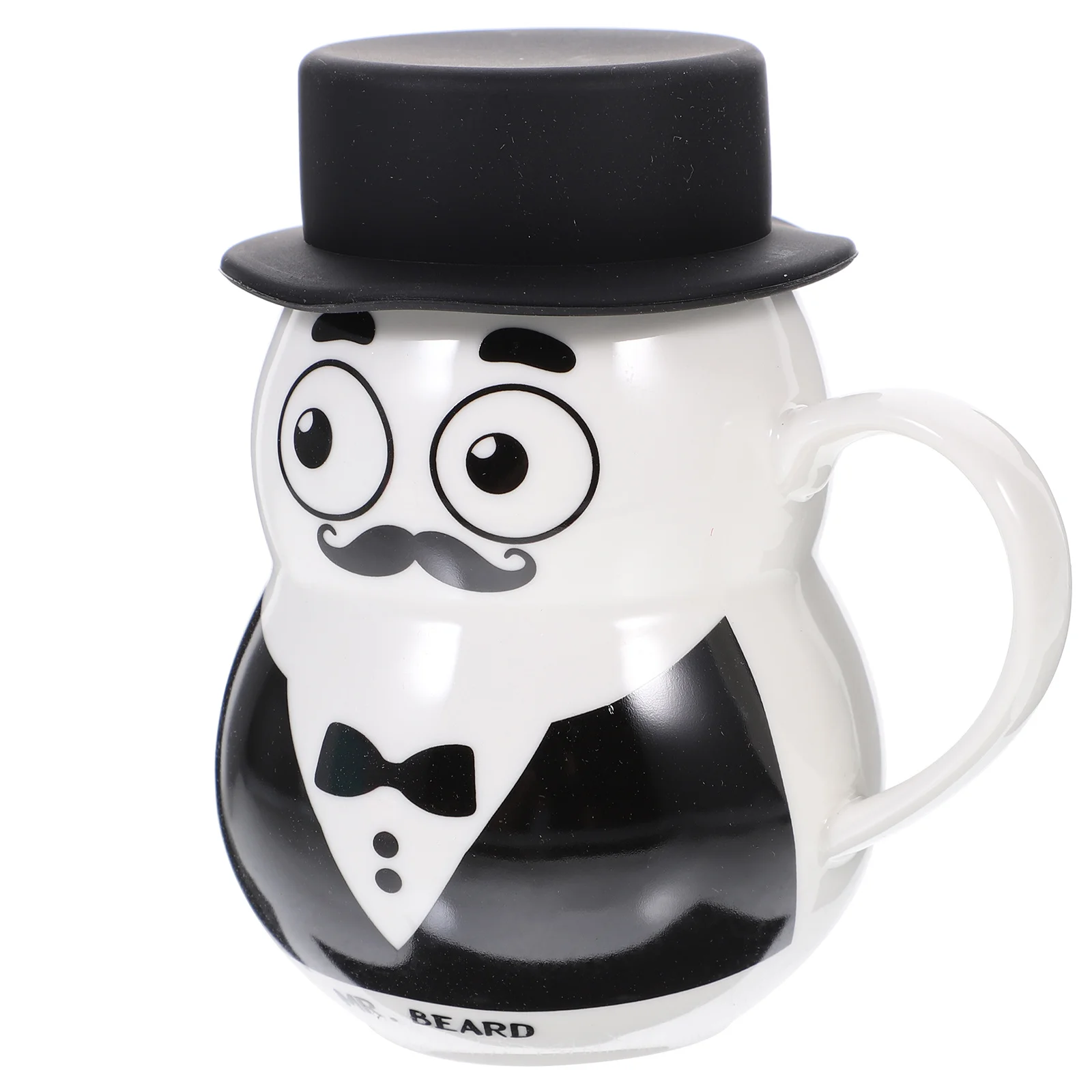 

Papa Funny Men Christmas Mugs Presents Cartoon Ceramic Coffee Cup Snowman Cereal