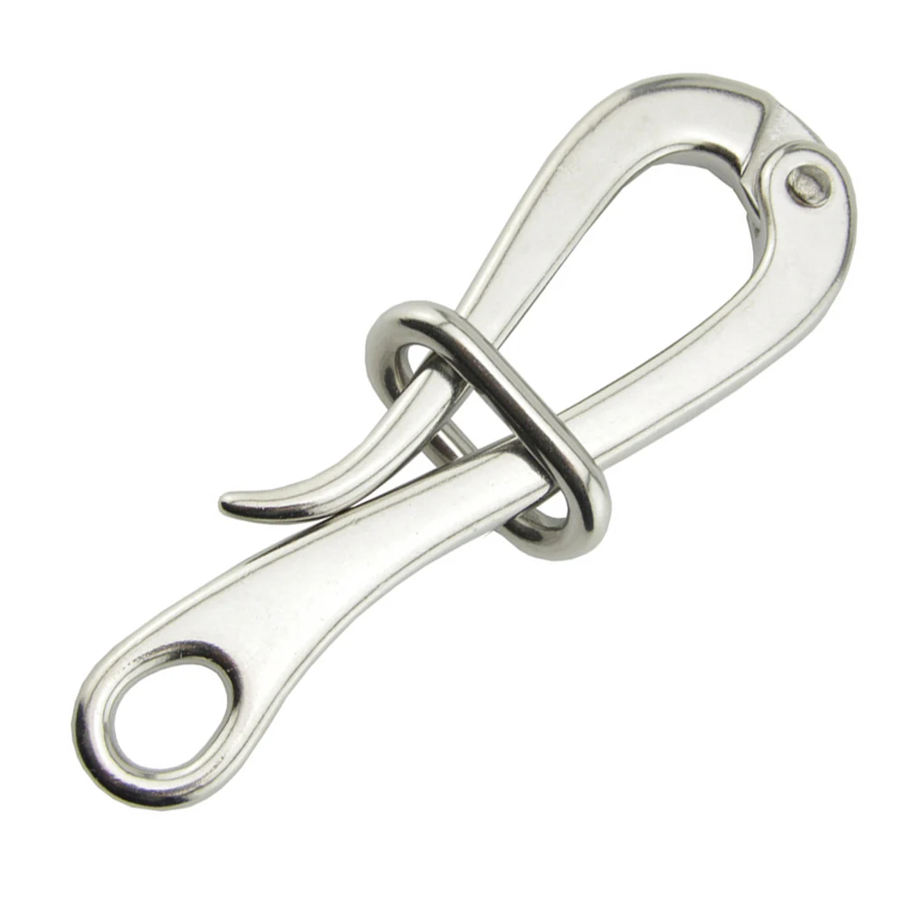 

Надежный быстроразъемный крючок из нержавеющей стали 316, для аксессуаров для домашних животных и оборудования, размер примерно 98 см, легкий вес