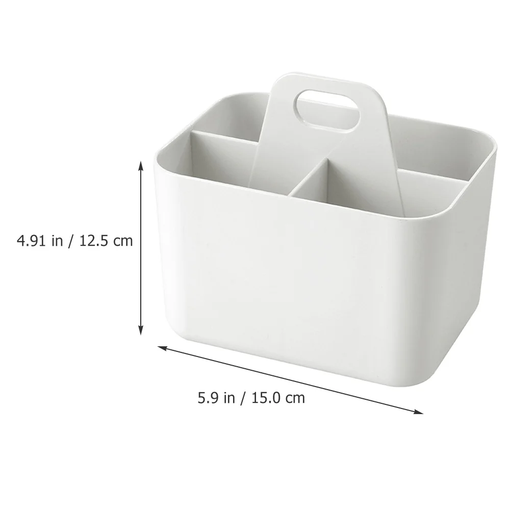 

Portable Storage Basket Bathroom Organizer with Handle Large Capacity Sundries Storage for Kitchen Bath Bedroom