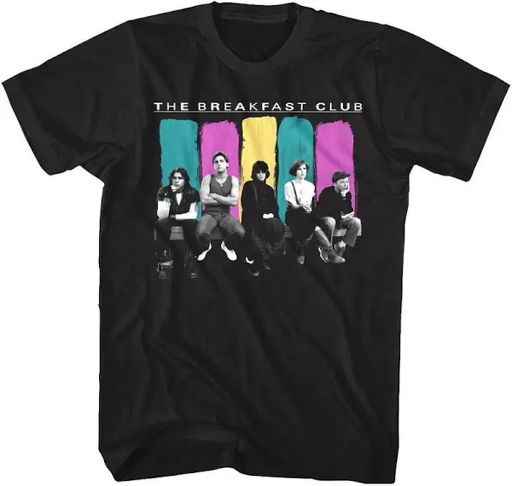 

p09 movie The Breakfast Clubfans TEE T-shirts for both men and women clothes 2025 new Graphic Streetwear 100% Cotton