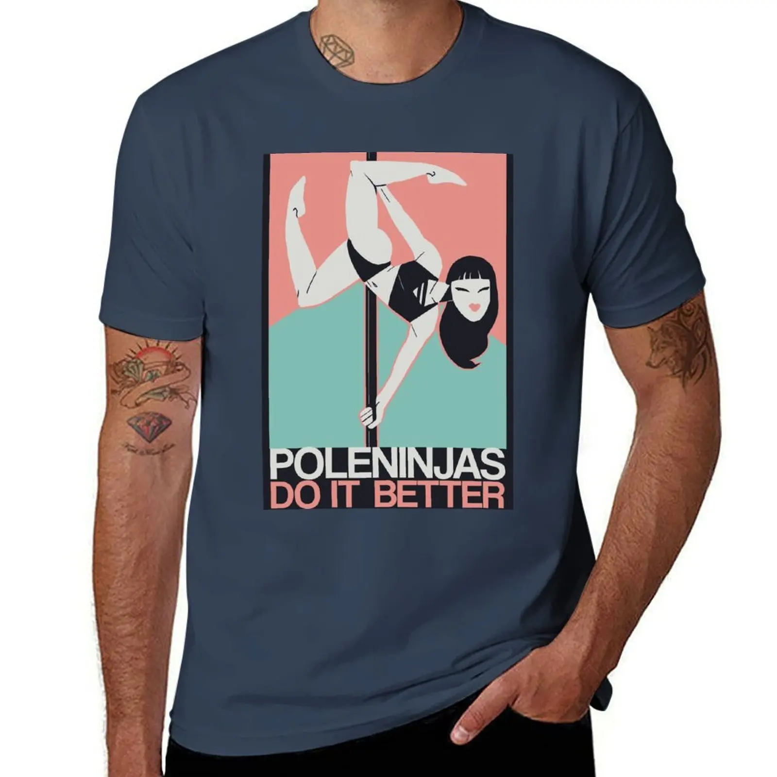 

POLAND BETTER! IT INJAS DO T-Shirt Big and Tall Solid Color T-Shirt