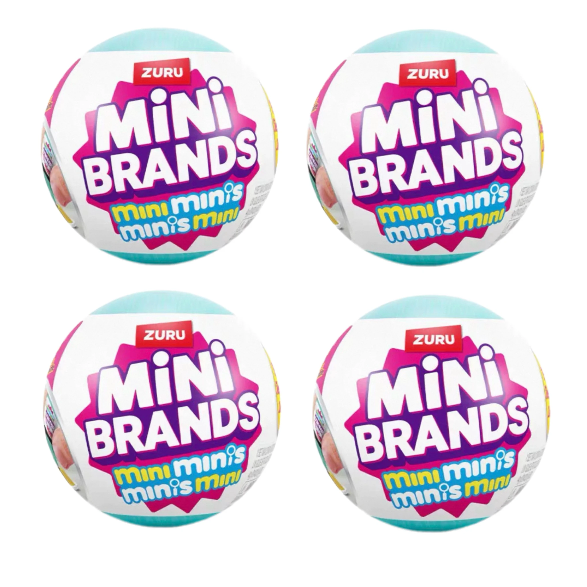 ZURU MINI BRANDS Realistische Miniatuur Koelkast Eten Set Speelgoed Blind Box Huis Speelgoed Kinder Speelgoed Poppenhuis Decoratie Verzamelaars
