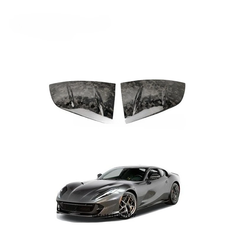 Dry Carbon Fiber Body Kit Auto Parts Accessories Side Mirror Cover for 812 Superfast 2017-2020