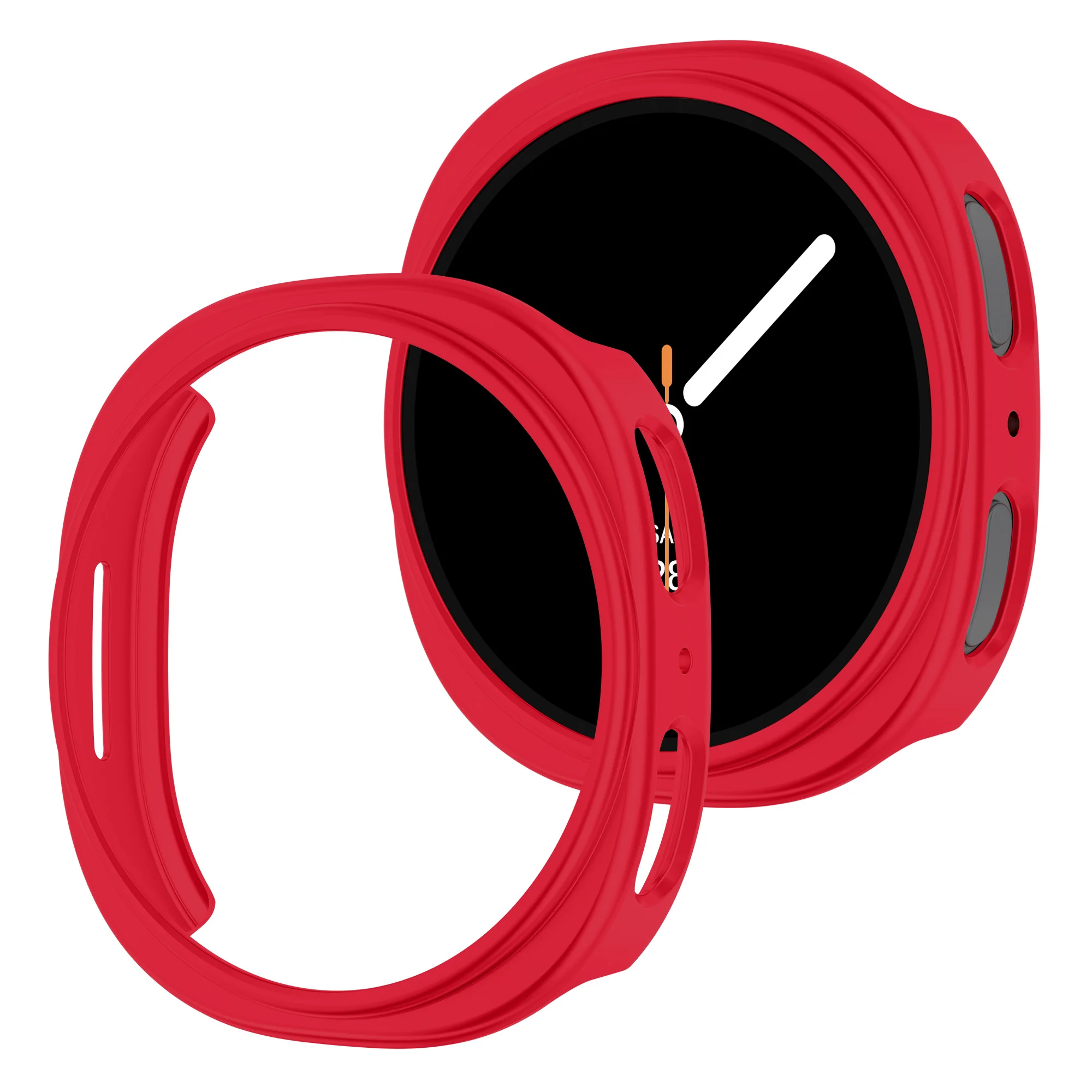Hohle PC-Gehäuse für Samsung Galaxy Watch 8 Chassic 46 mm Zubehör Schutzhülle für Galaxy Watch 8 40 mm 44 mm Abdeckungen