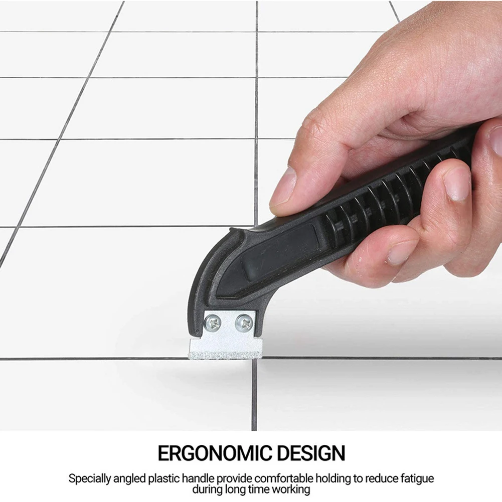 Carbide Edge Blade Gap Hook Grout Saw Wall Tiles Joint Floor Cleaning Remover Ceramic Jointing Scraper Tool  Carbide