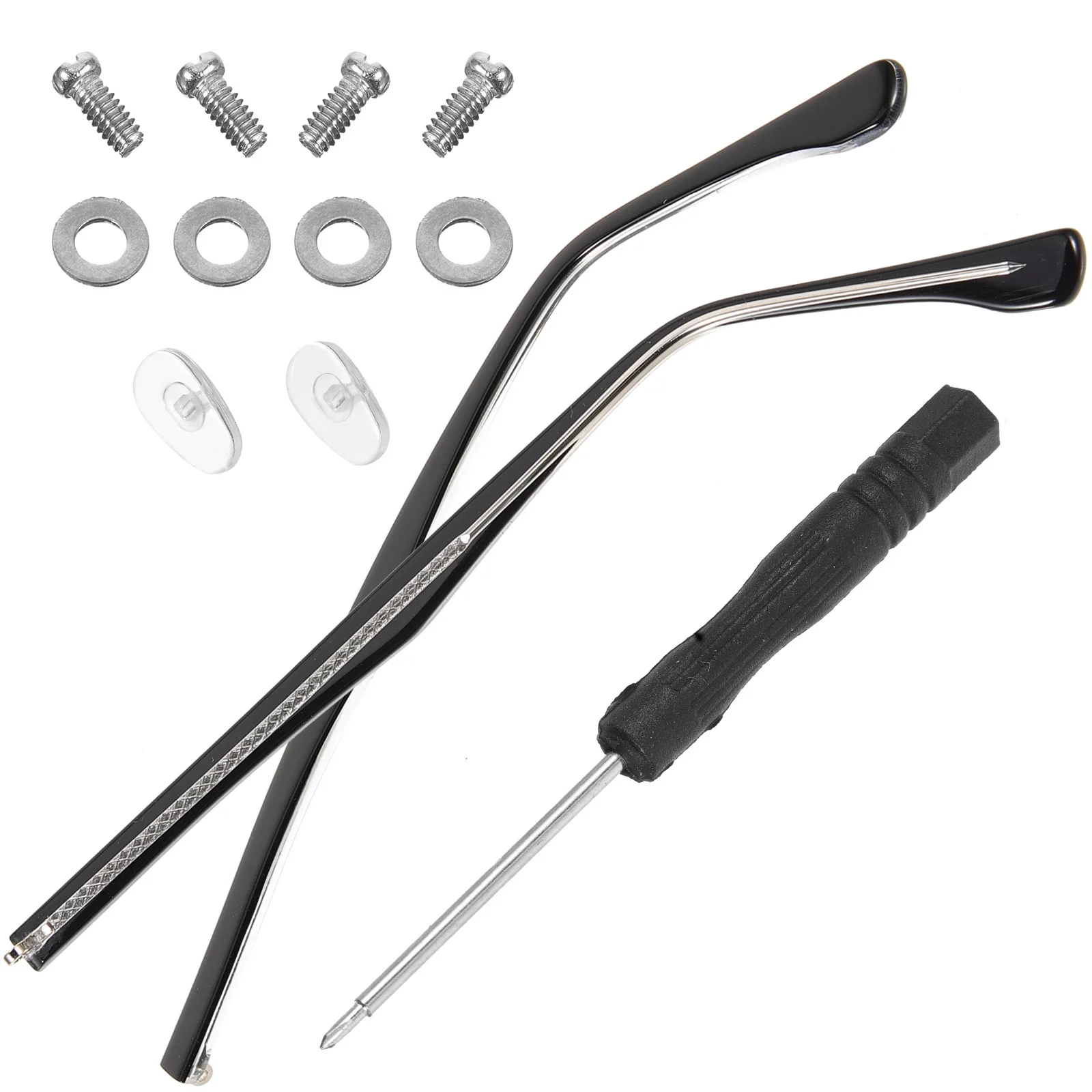 زوج واحد من نظارات الذراع البديلة بتصميم عالمي متوافق مع إطارات قصر النظر لقراءة النظارات الشمسية المريحة والملاءمة الناعمة #4